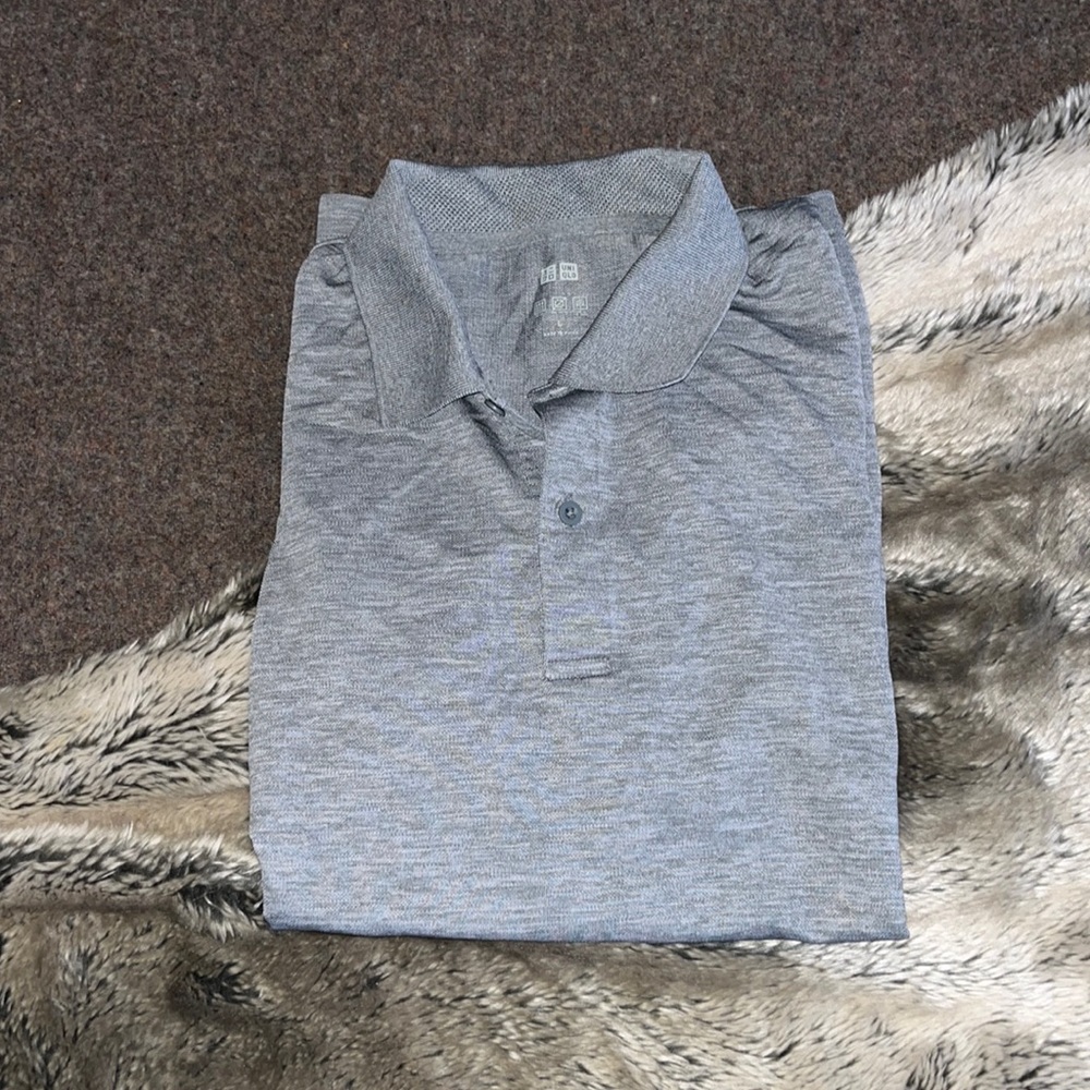 UNIQLO Gray Polo